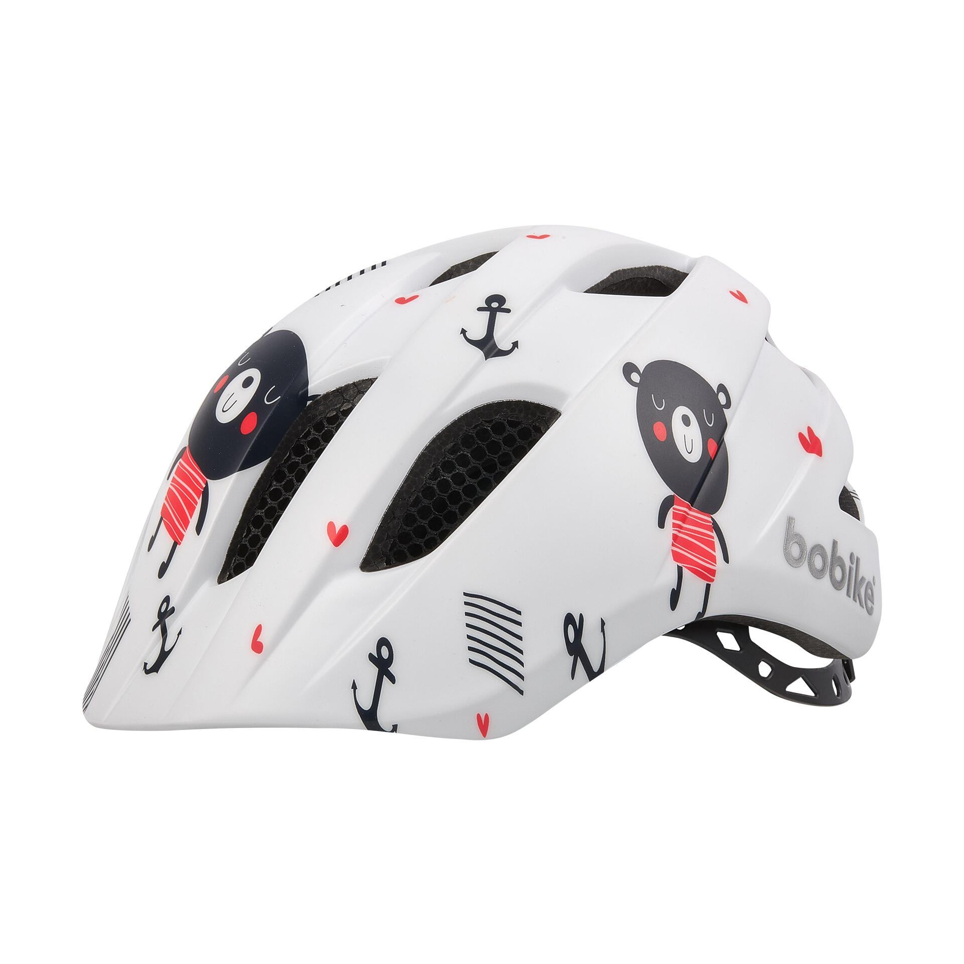 Bobike - Casque Plus Enfant In-mold Teddy Bear - Casque - Blanc - Decathlon