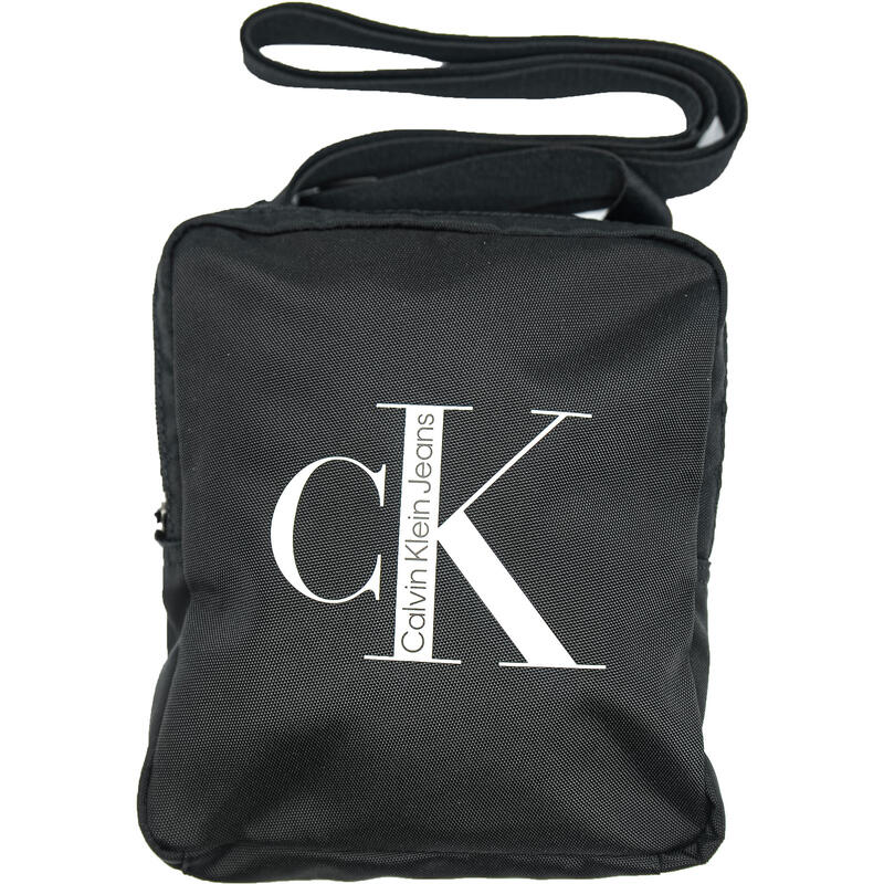 Borseta barbati Calvin Klein Recycled Crossbody Bag, Negru