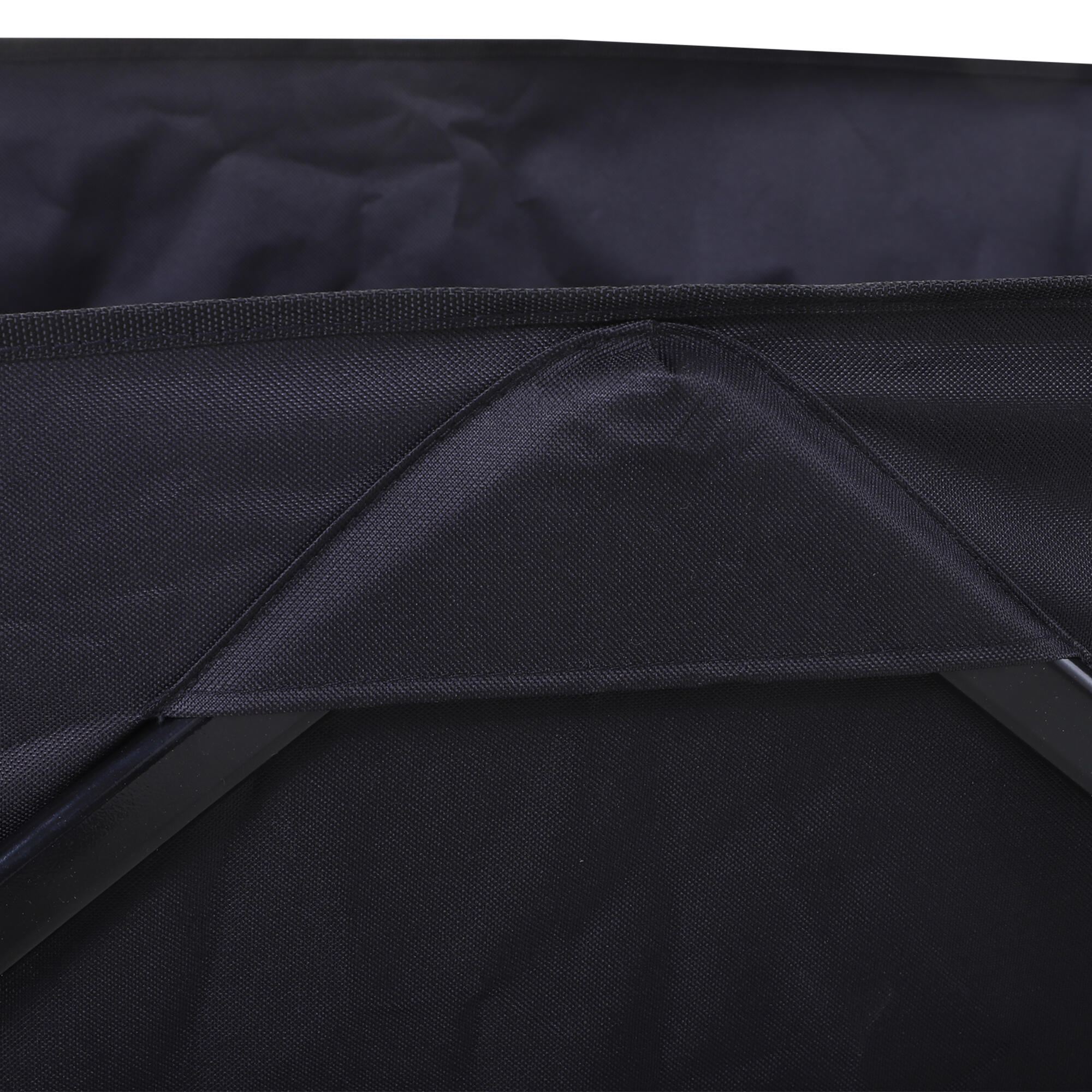 Carrinho de transporte 108x55x61-91 cm preto Outsunny 6/7