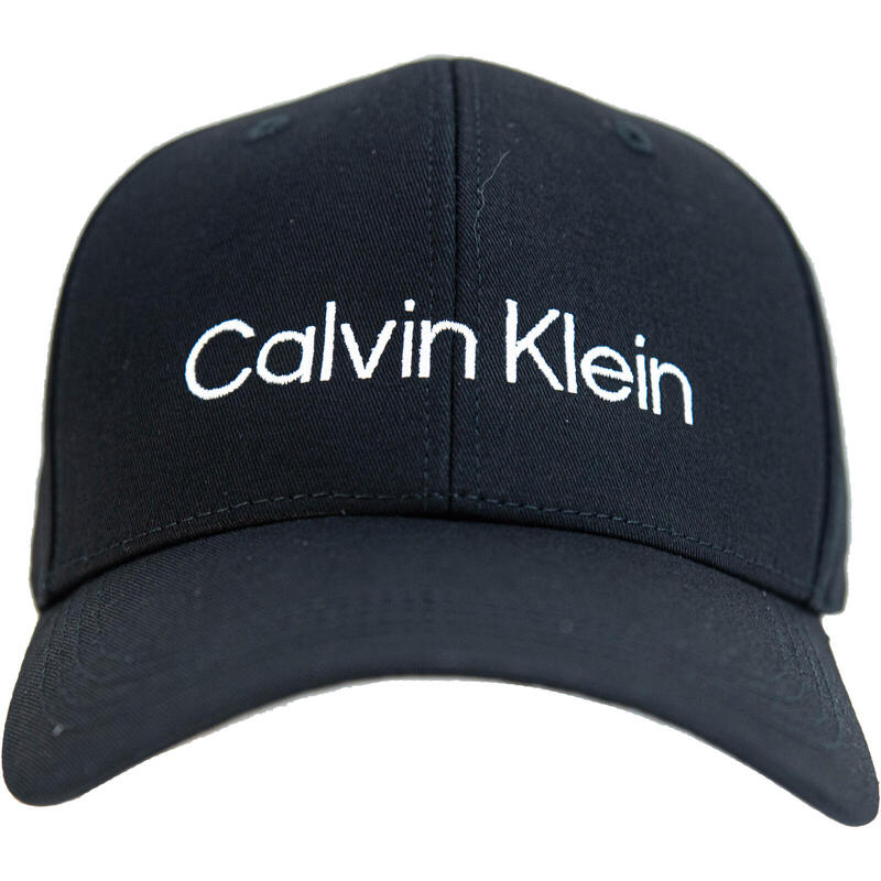 Gorra Calvin Klein Organic Cotton Cap, Negro, Unisexo