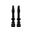 Valves TUBELESS alu 35mm MKII (paire) Noir