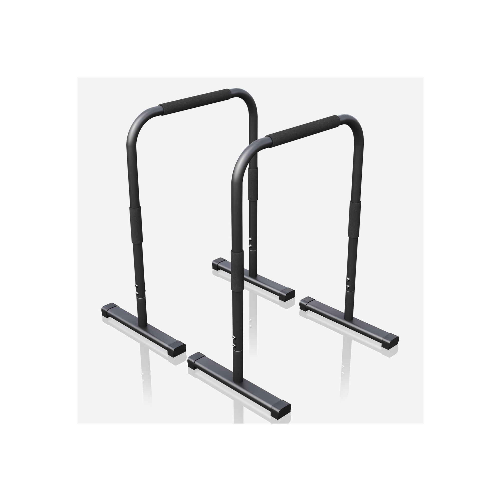 GORILLA SPORTS Push Up Stand Dip Barren