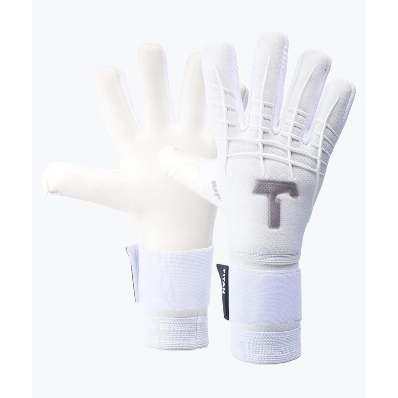 Gants de Gardien de But Football Adulte White Beast 3.0 avec Barrettes