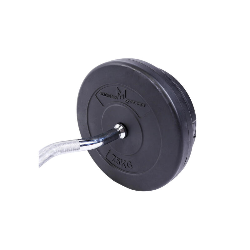 Kit Haltère Curl + Disques 30KG 4