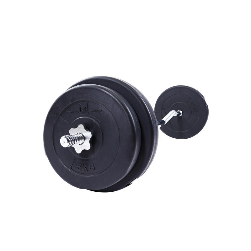 Kit Haltère Curl + Disques 30KG 3