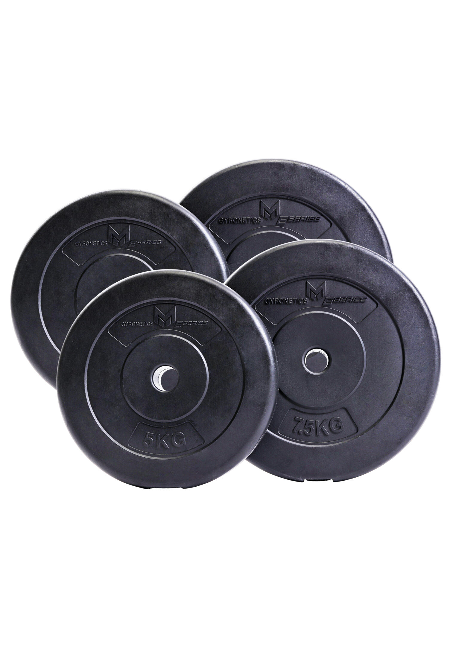 KIT HALTÈRE CURL 30KG + DISQUES PLASTIQUE GN002 | MUSCULATION | 25MM 5/7