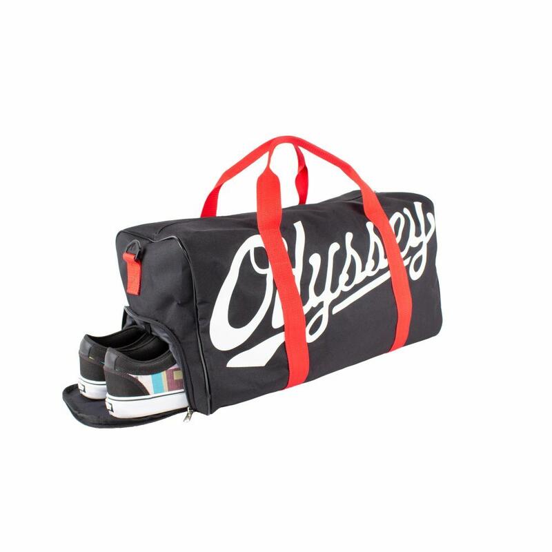 Tas met rode strepen Odyssey slugger duffle