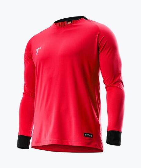 Maillot Gardien de But de Football coloris rouge