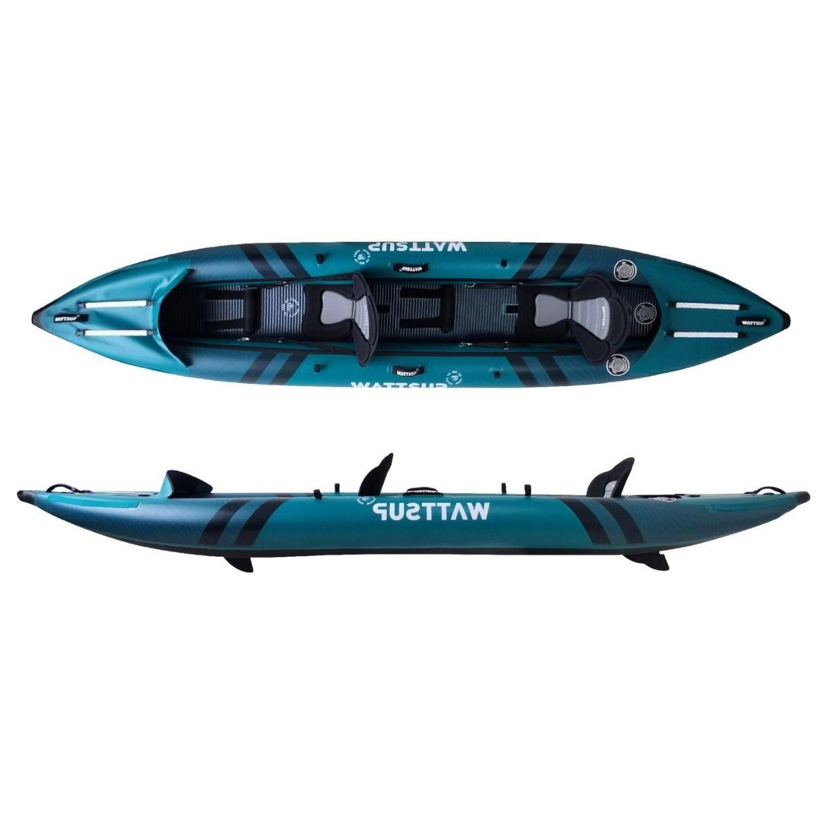 Kayak gonflable pour 2 - Wattsup COD - avec de nombreux accessoires 2/7