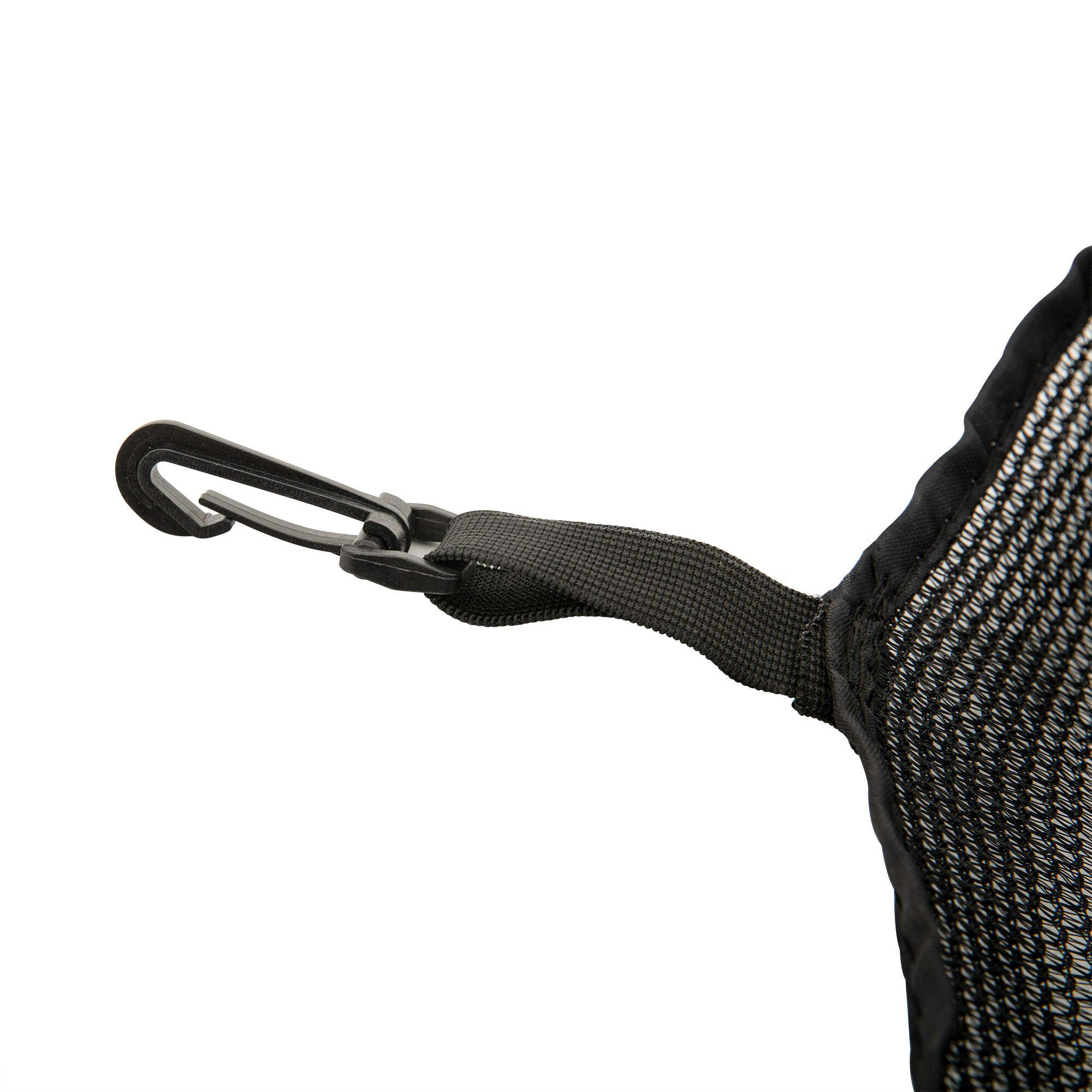 Red de Seguridad para Cama Elástica HOMCOM Ø305x180 cm Negro 4/7