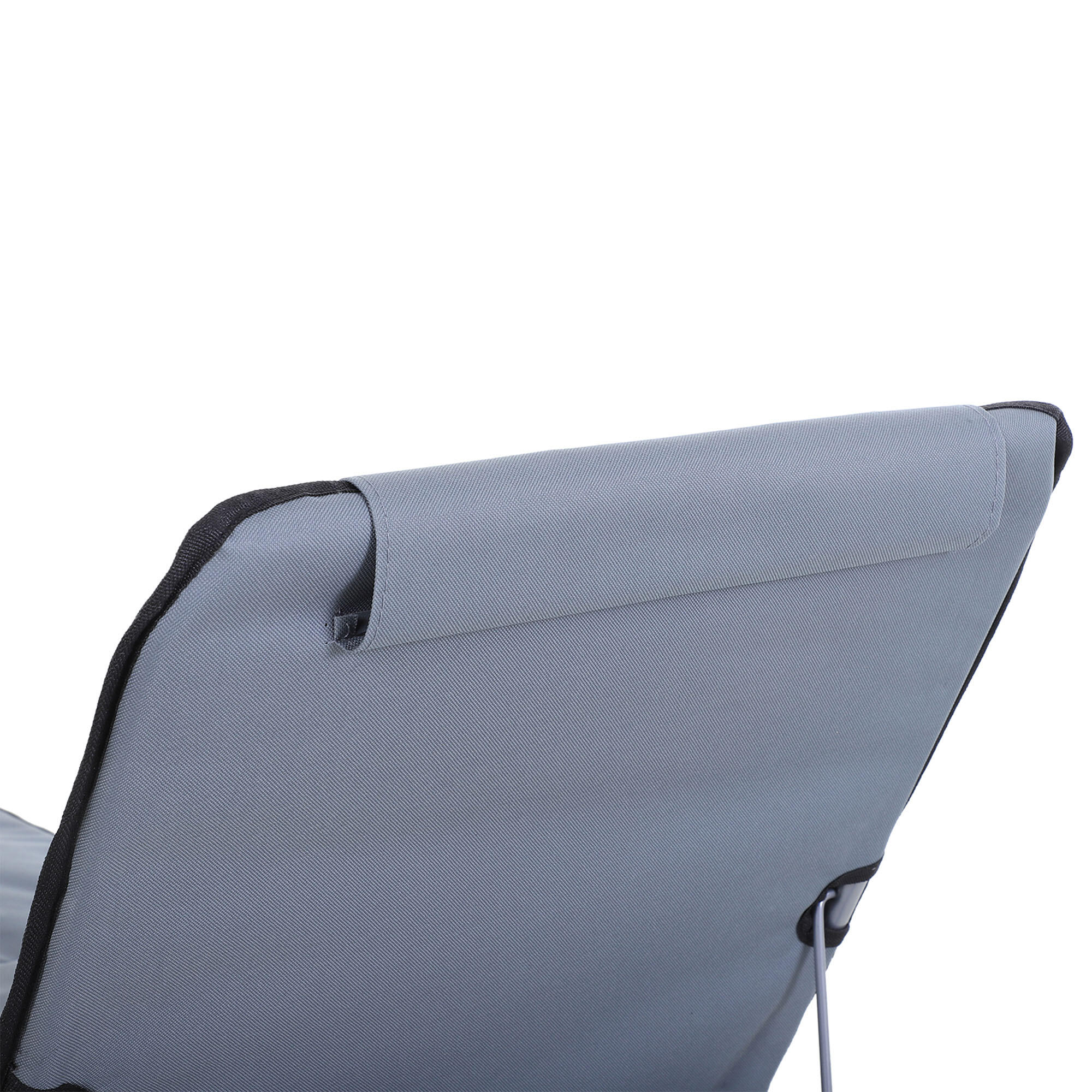 Conjunto de 2 Esterillas de Playa Outsunny 134x48x45 cm Gris 4/8