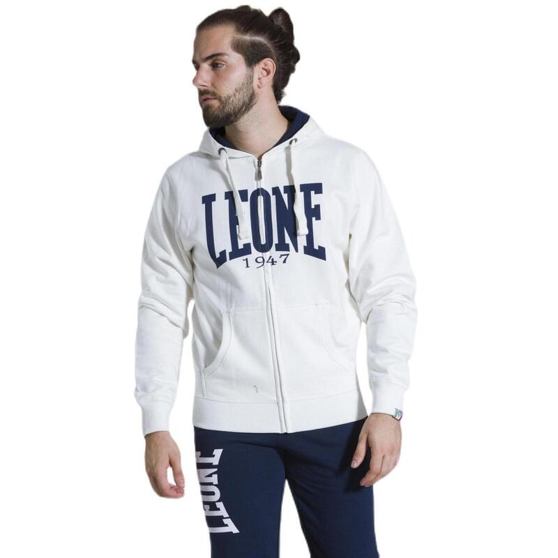 Sweat à capuche zippé Leone 1947 Apparel pour homme