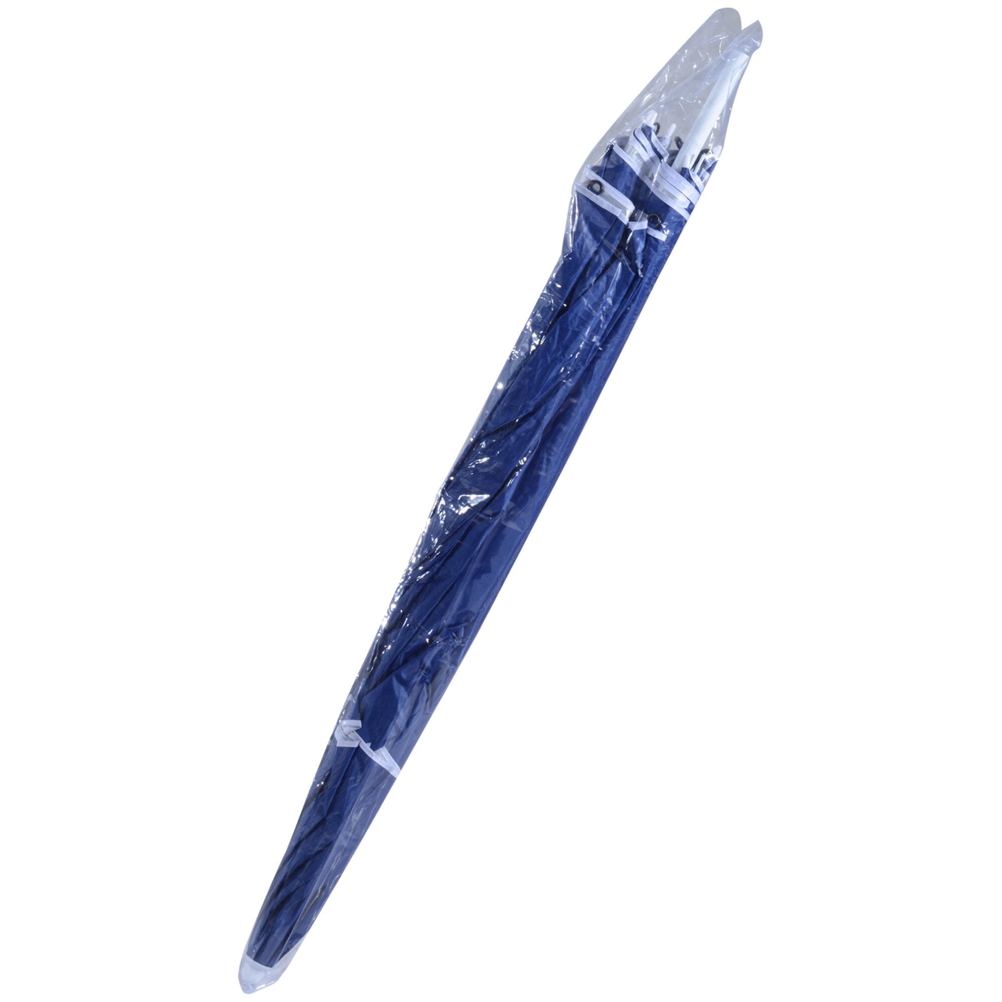 Sombrilla Parasol Playa Outsunny 210x210x222 cm Azul 4/7