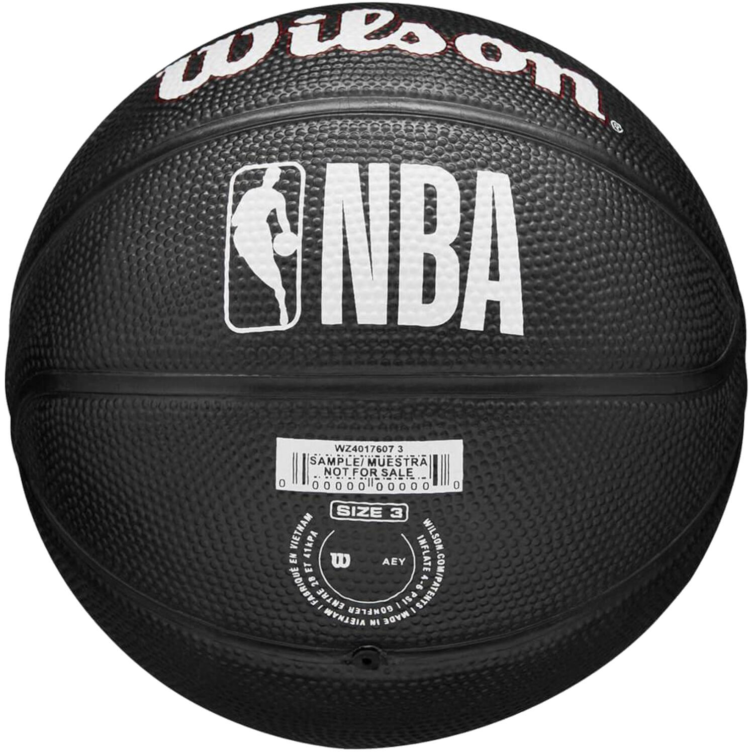 Basketbal Wilson Team Tribute Miami Heat Mini Ball 4/4