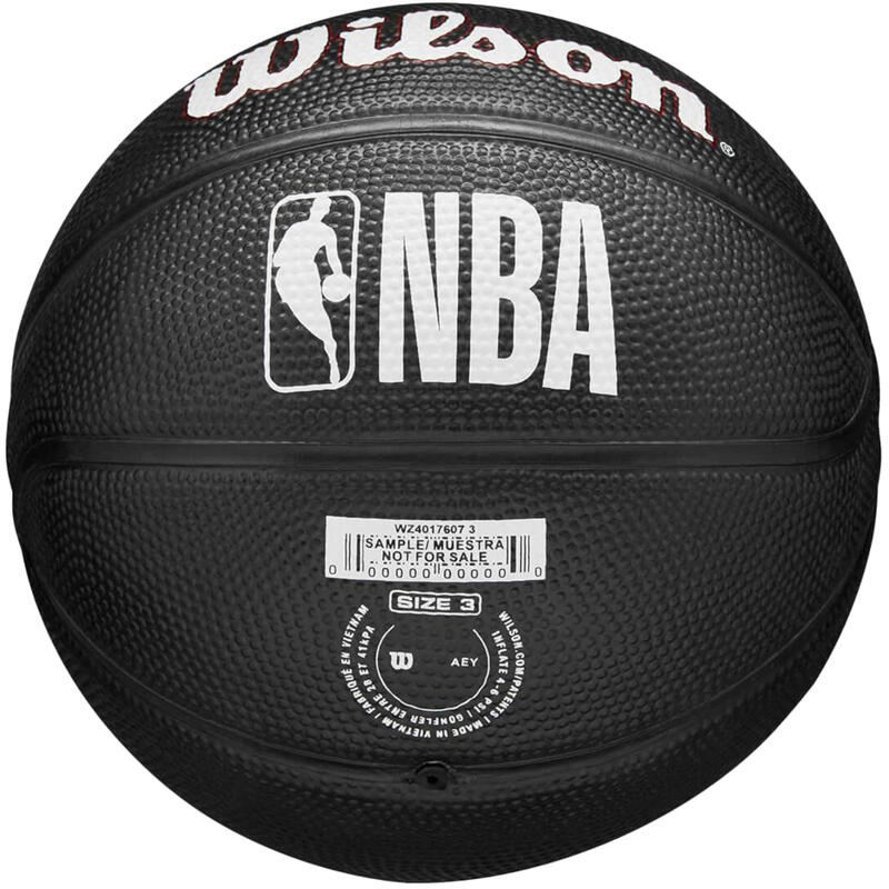 Mini bola de basquetebol Wilson Team Tribute Miami Heat tamanho 3