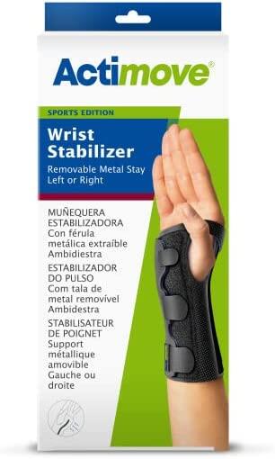 ACTIMOVE Actimove - Sports Edition - Wrist Stabiliser - Black