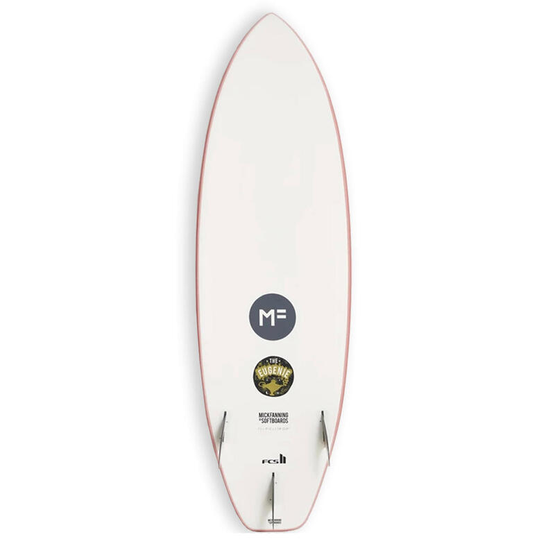 TABLA DE SURF Softboard MF 5'6 Eugenie- Coral