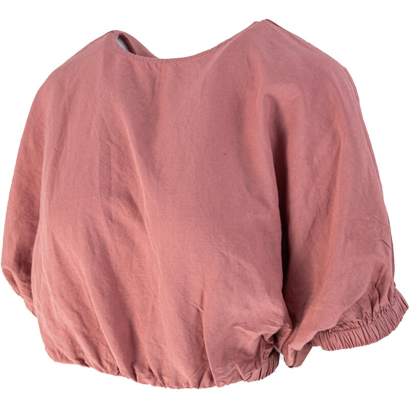 Camiseta O'Neill Tidda Woven Top, Rosado, Mujer