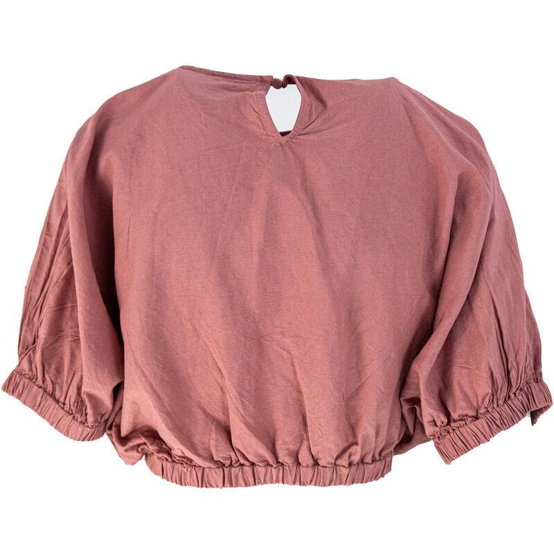 T-Shirt O'Neill Tidda Woven Top, Cor de rosa, Mulheres