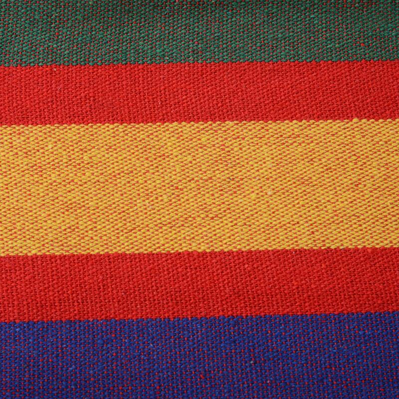 Hamaca Colgante Outsunny 200x100 cm Morado, Rojo, Amarillo