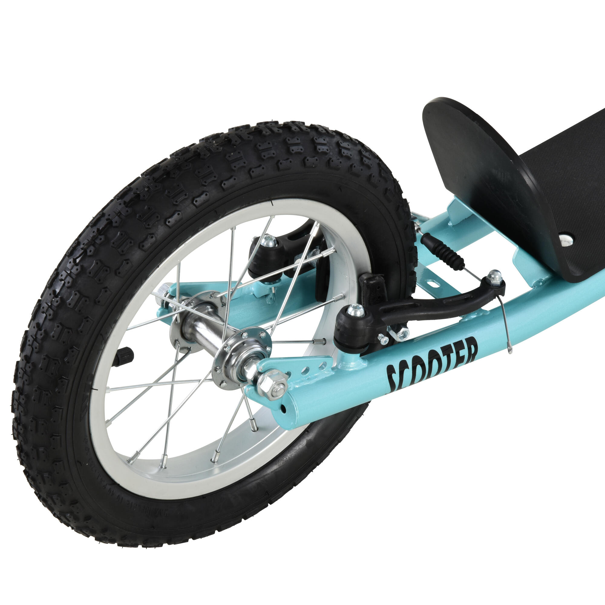 Trotinete para crianças 135x58x88-94 cm Azul HOMCOM 4/8