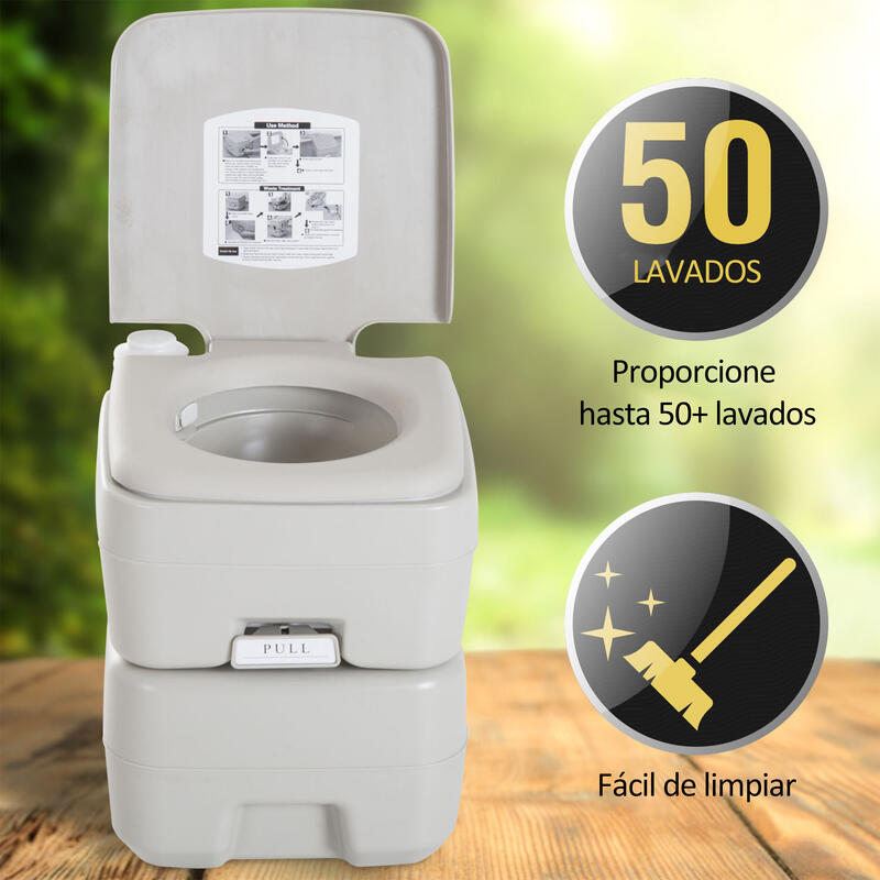 Baño Portátil Estándar (100 litros)