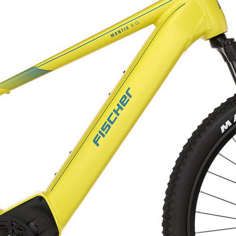 FISCHER MONTIS 8.0i MTB E-Bike - gelb, 29 Zoll, RH 46 cm, 711 Wh