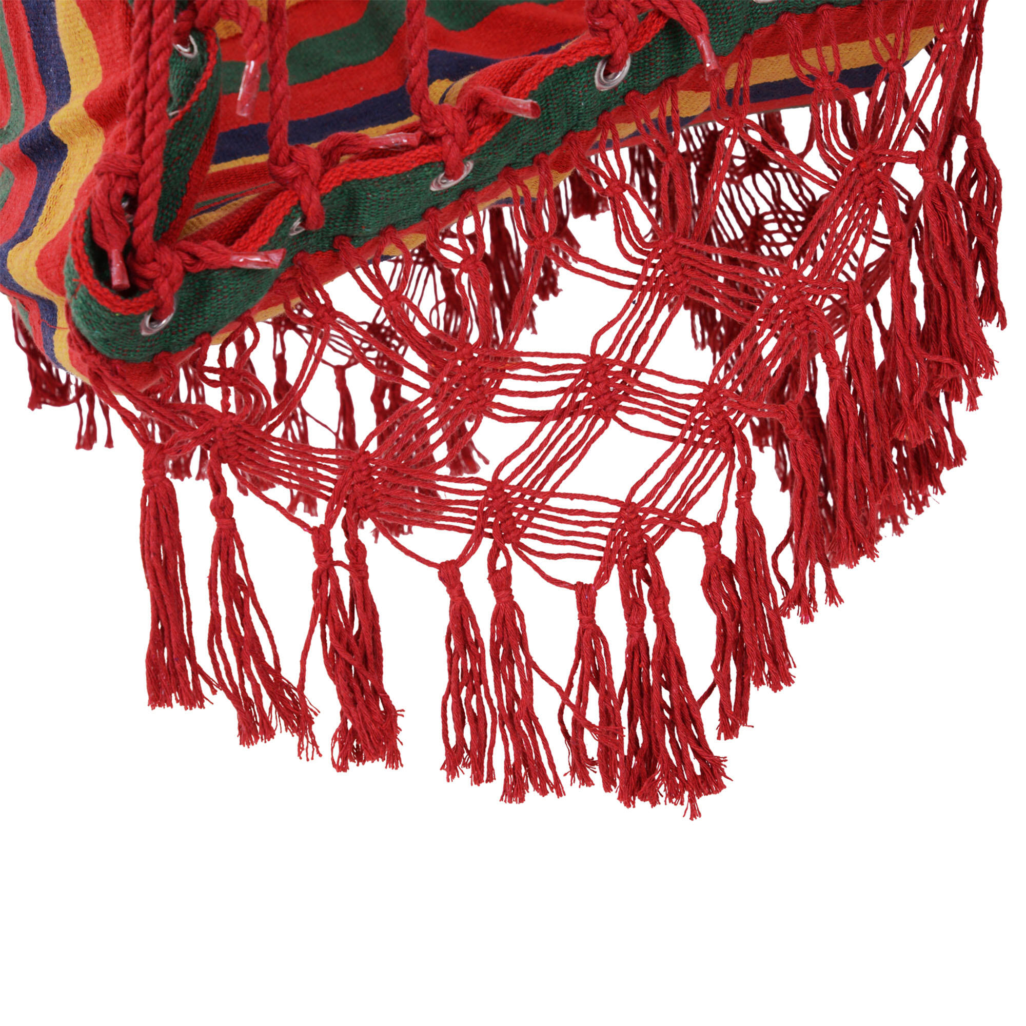 Cadeira Rede Suspensa 100x60x100 cm Multicor Outsunny 4/7