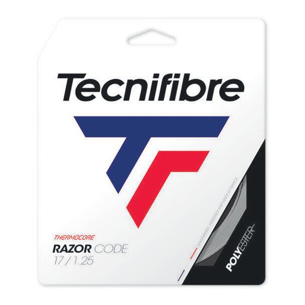 TECNIFIBRE Tenisový výplet Razor Code white 1,25, 12 metrů