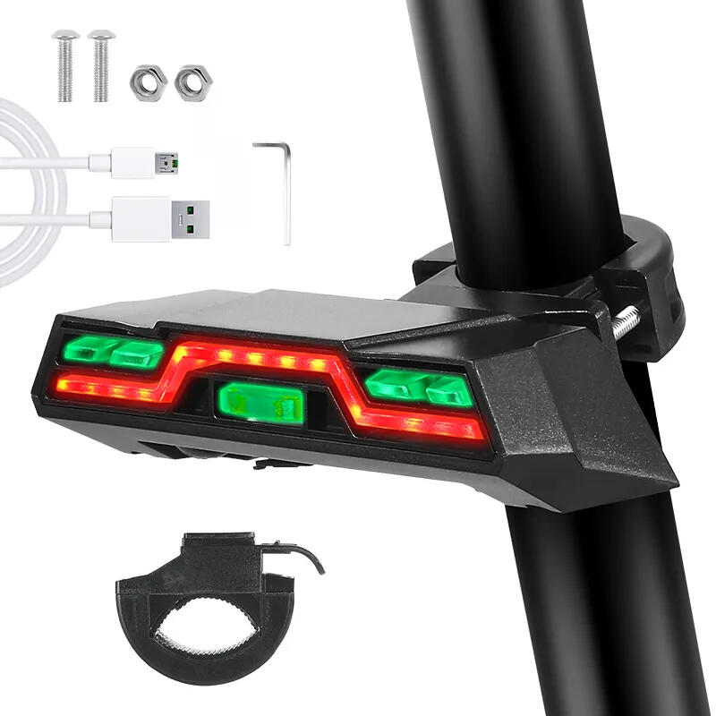 Stop spate bicicleta, 42 LED-uri, 6 moduri iluminare, USB