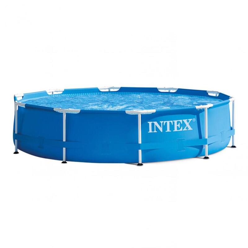 Intex 28202NP - Piscina Metal Frame rotonda, 305x76 cm