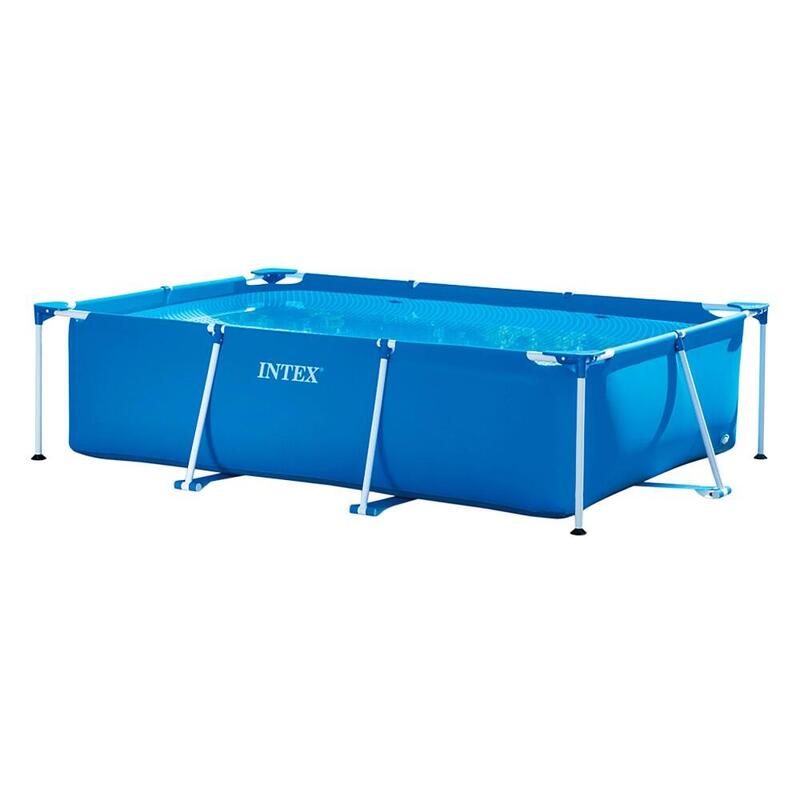 INTEX Kit piscine tubulaire rectangulaire 4x2m PRISM FRAME pas cher 