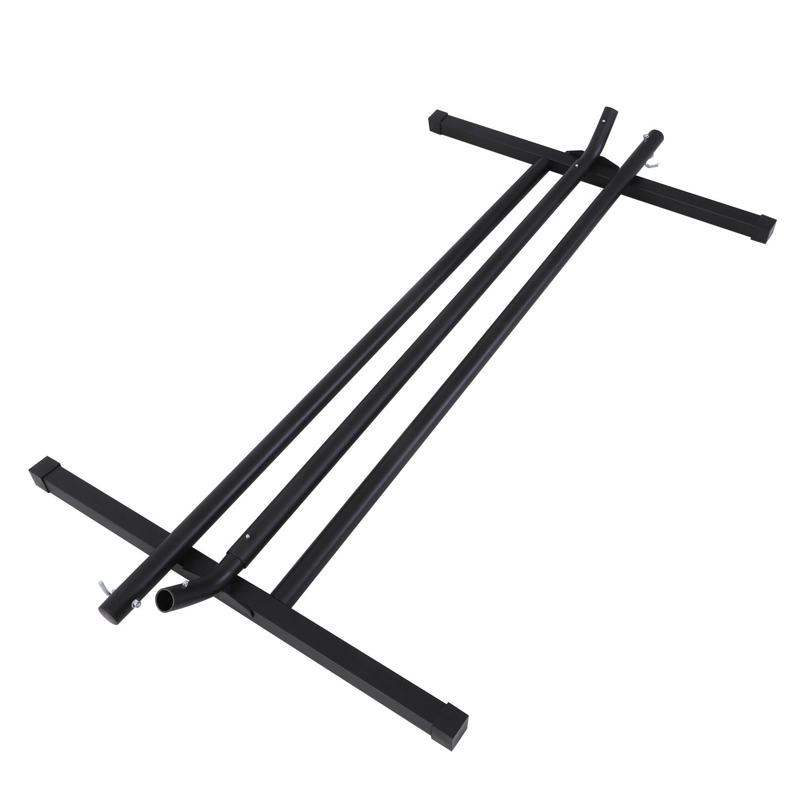 Suporte cama de rede 360x92x112 cm preto Outsunny 5/7