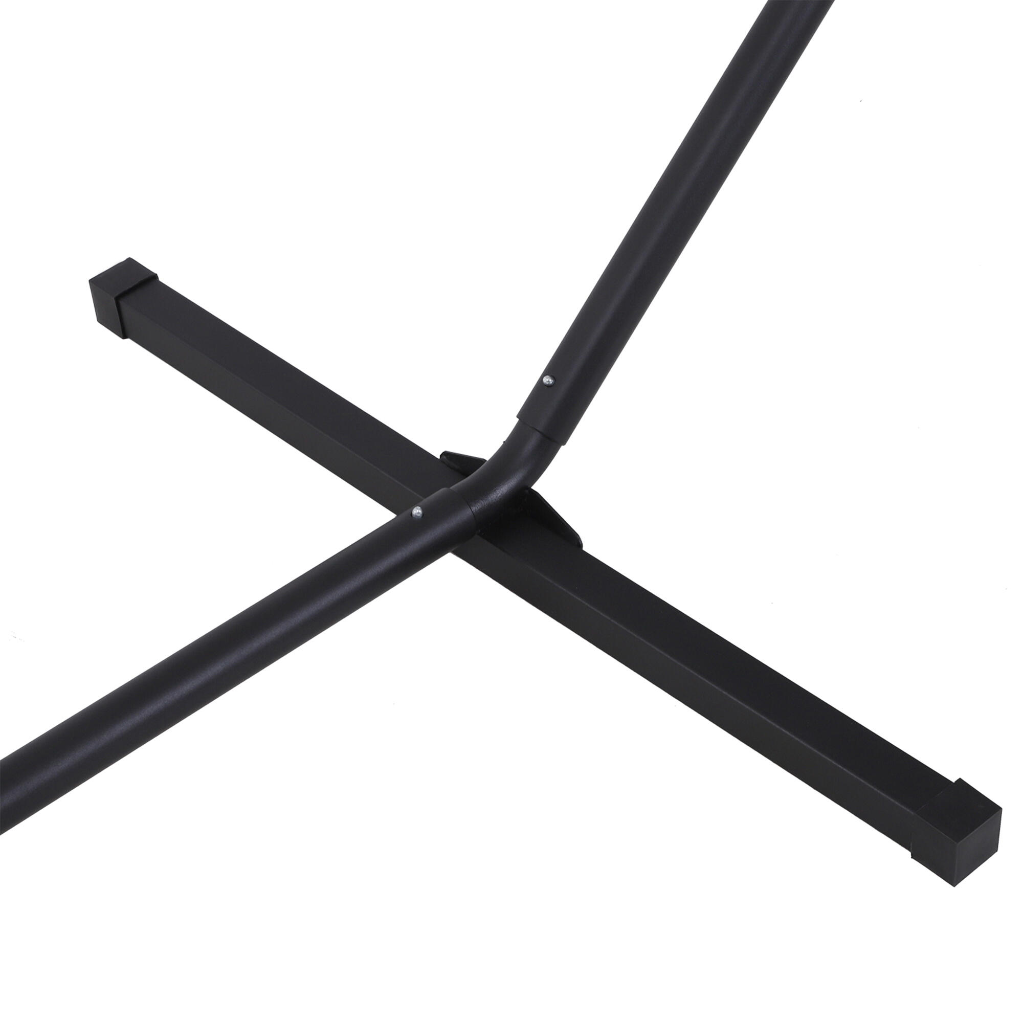 Suporte cama de rede 360x92x112 cm preto Outsunny 4/7