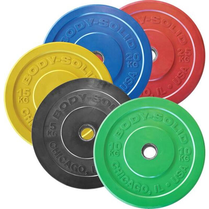 Chicago Extreme Gekleurde  Bumper Plates OBPXCK