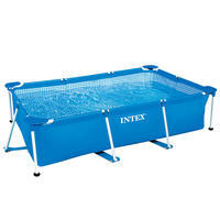Piscine hors sol 260x160x65 cm bleue en PVC Intex