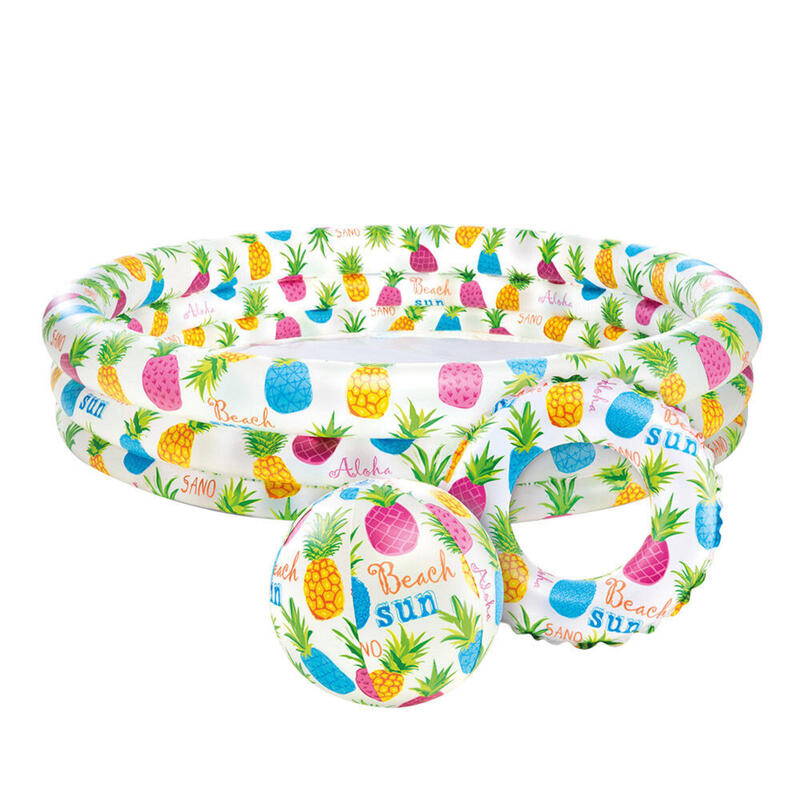 Piscina desmontable de bolas hinchable Intex con 50 bolas de colores 86x25  cm
