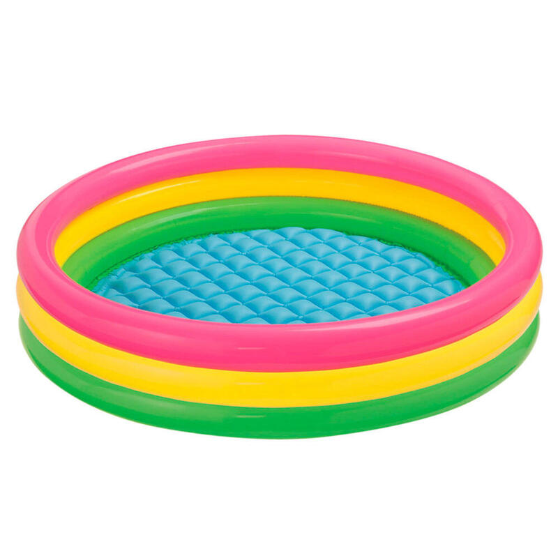 piscine gonflable coloré