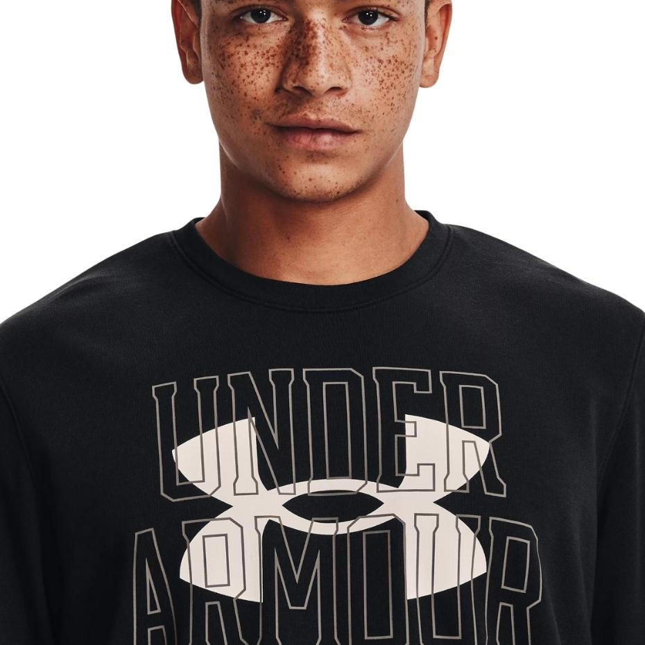 Jersey Rival Logotipo de Tela de RIzo para Hombre Negro 6/7