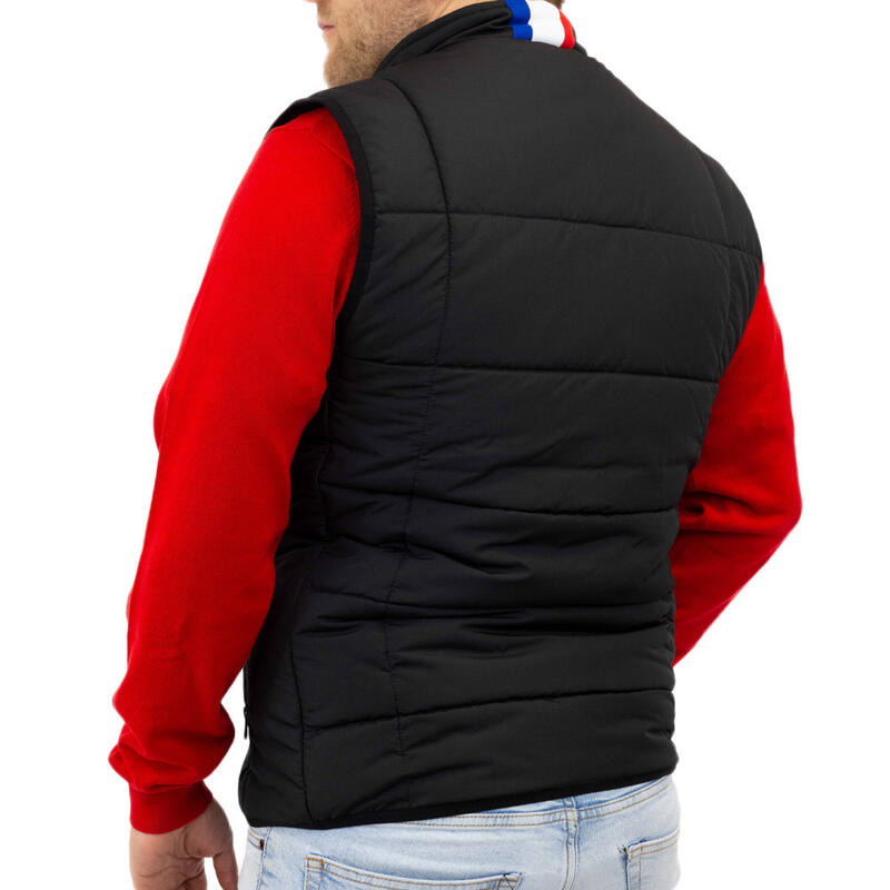 Doudoune sans manche Noir Homme Le Coq Sportif Tri N°1