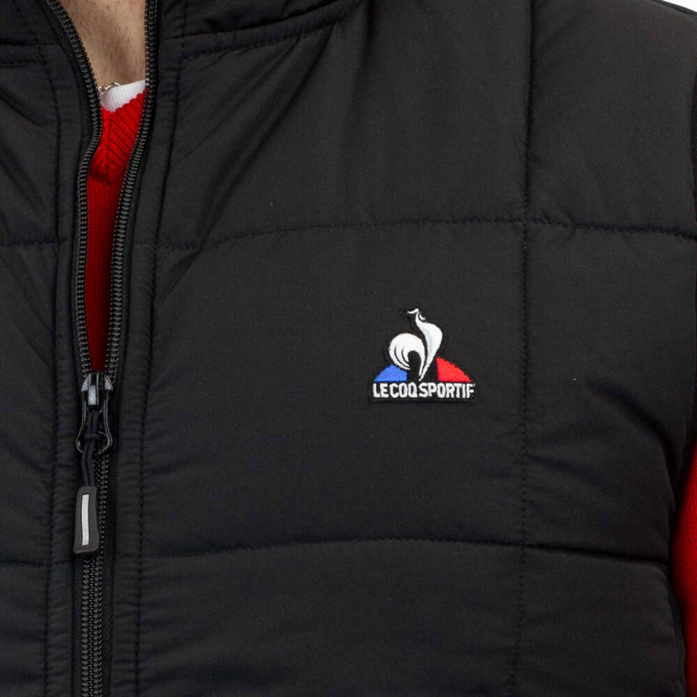 Doudoune sans manche Noir Homme Le Coq Sportif Tri N°1 3/4