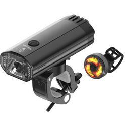 Kit lumière vélo 1200 Lumen & 100 Lumen LED vélo