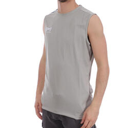 Débardeur Gris aux Bandes Bleues Homme Hungaria Training Pro Sleveless