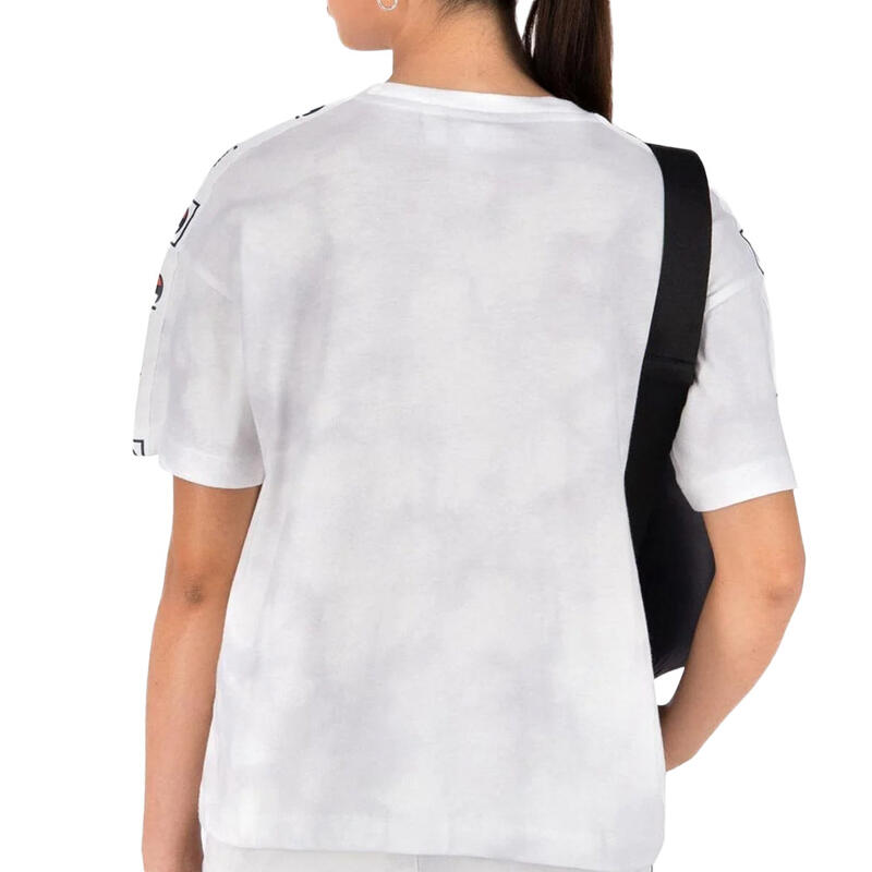 T-shirt Blanc/Gris Femme Champion 114761