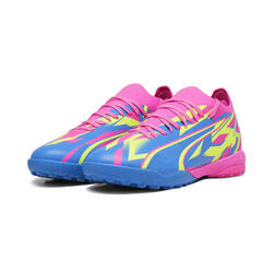 Chaussures de football ULTRA MATCH TT PUMA Luminous Pink Yellow Alert Ultra Blue