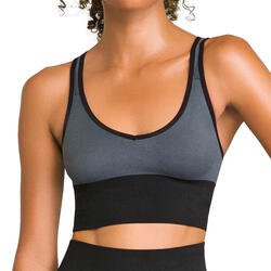 Brassière Grise femme Dim Sport D08FK