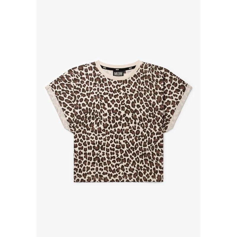 Branded Top Grouned Wild - Panterprint - Crop top dames - Sport top dames