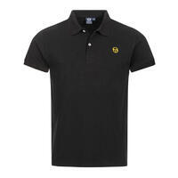 Polo Noir/Jaune Homme Sergio Tacchini Iconic