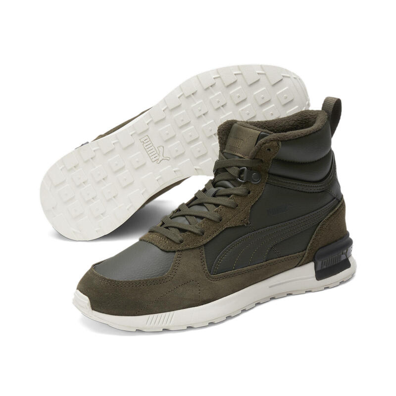 Botas Puma Graviton Mid Cinza Homem