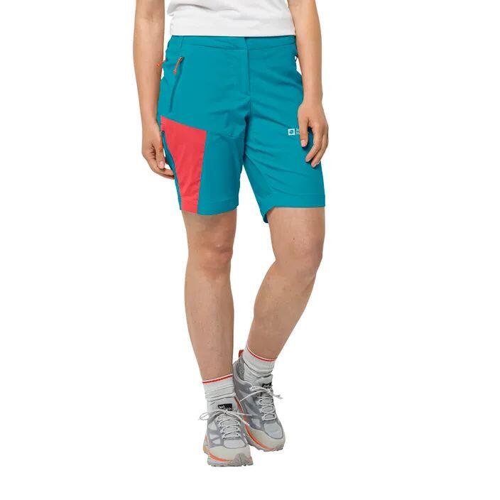 Jack Wolfskin - Short De Trekking Femme Jack Wolfskin Glastal - Pantacourt - Bleu - 36 Xs - Decathlon